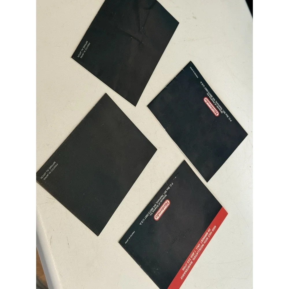 Booklets Original Nintendo Gameboy Booklets Lot Of 4